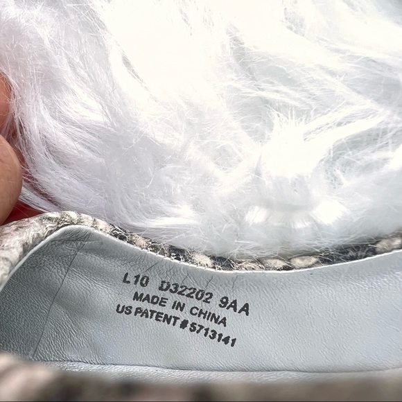 Cole Haan Nike air Leather Python Women’s Size 9 narrow snake print - Picture 11 of 16